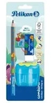 Pelikan Combino Set blau Schreiblernbleistift, Radierer, Anspitzer, 3er Set