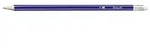 Pelikan Bleistift HB mit Radierer, Sechskant, Blau, 1 St&uuml;ck
