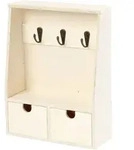 Creativ Company Schl&uuml;sselbrett, H 28,5 cm, T 5-8 cm, B 22 cm, 1 Stk