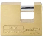 Burg W&auml;chter 28680 Vorh&auml;ngeschloss 70.00 mm verschieden schlie&szlig;end Messing