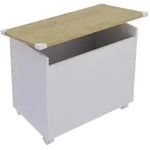Holz Sitztruhe Sitzbank Truhe Kiste Bosula M