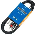 Guitar Cable 6 m (6,3 mm Straight Jack / 6,3 mm Angled Jack)