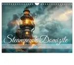 Steampunk Domizile (Wandkalender 2027 DIN A4 quer), CALVENDO Monatskalender