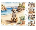 Erdm&auml;nnchen in Italien (Tischkalender 2027 DIN A5 quer), CALVENDO...