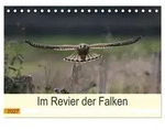 Im Revier der Falken (Tischkalender 2027 DIN A5 quer), CALVENDO Monatskalender