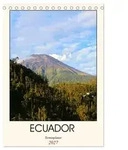 Ecuador - Terminplaner (Tischkalender 2027 DIN A5 hoch), CALVENDO Monatskalender