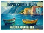 Impressionistische Naturlandschaften (Tischkalender 2027 DIN A5 quer), CALVENDO