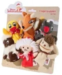 SANDMANN Fingerpuppen 6-fach sortiert