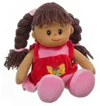 POUPETTA Lucy mit braunem Haar