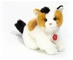 Teddy Hermann 90698 - Gl&uuml;ckskatze, Stofftier, Pl&uuml;schtier, 24 cm