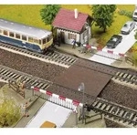 Faller 120174 H0 Bahn&uuml;bergang mit W&auml;rterhaus Bausatz