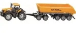 Siku 1858 JCB Traktor mit Dolly