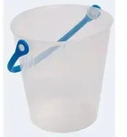 Transparenter Eimer, 1,5l