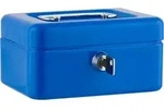 SAX Geldkassette 15,2 x 11,5 x 8 cm, blau