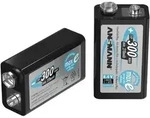 Ansmann maxE 6LR61 9V Block-Akku NiMH 300 mAh 8.4V 1St.