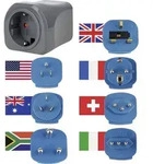 Brennenstuhl 1508160 Reiseadapter 7er Set 1508160