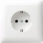 GIRA Einsatz Schutzkontakt-Steckdose System 55, Standard 55, E2, Event, Event Klar,