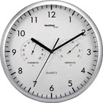 Techno Line WT 650 Quarz Wanduhr 26cm Silber