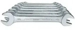 Doppelmaulschl&uuml;sselsatz 6-8 8-tlg.SW6-22mm CV-Stahl verchr.GEDORE