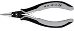 Knipex 34 32 130 ESD ESD Rundzange Gerade Chrom-Vanadium Kugellagerstahl 135mm
