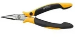 Wiha 10348 ESD Flachrundzange Gerade Werkzeugstahl 120 mm