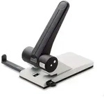 Novus Registraturlocher B 265, 65 Blatt lichtgrau/schwarz, Anschlagschiene