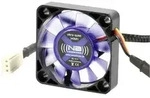NoiseBlocker BlackSilent XM1 PC-Geh&auml;use-L&uuml;fter Schwarz, Blau (transparent) (B x H x