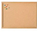 magnetoplan 121924 Korkpinnwand Braun Kork 100 cm x 60 cm