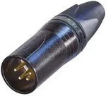 Neutrik NC4MXX-B XLR-Steckverbinder Stecker, gerade Polzahl: 4 Schwarz 1St.