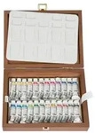 Schmincke Horadam Aquarell, Holzkasten, 24 x 5 ml Tuben