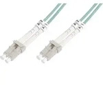 Digitus DK-2533-10/3 Glasfaser LWL Anschlusskabel 10.00 m T&uuml;rkis [1x LC-Stecker - 1x