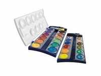 Pelikan Deckfarbkasten K24, 24 Farben und 1 Tube Deckweiß