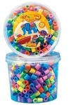 Hama 8571 - My first Hama B&uuml;gelperlen Maxi 3+, Dose mit ca. 600 St&uuml;ck, Pastell Mix
