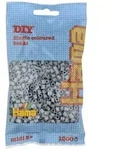 Hama&reg; B&uuml;gelperlen Perlen, grau, 1.000 St&uuml;ck.