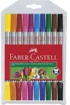 Faber-Castell Doppelfasermaler, 10er Set