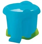 Pelikan Wasserbox Elefant mit Pinselhalter und Wasserkammer, Wasserbecher, blau