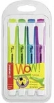 STABILO Textmarker - swing cool - 4er Pack - gelb, gr&uuml;n, blau, pink