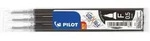 PILOT Mine FriXion Point schwarz, 3er Set