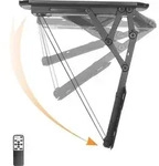 SpeaKa Professional TV-Deckenhalterung elektrisch motorisiert, Neigbar, Ausziehbar