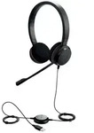 Jabra Evolve 20 On Ear Headset kabelgebunden Stereo Schwarz