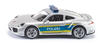 SIKU 1528 - Porsche 911 Autobahnpolizei, silber, Metall/Kunststoff