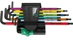 Wera 967 SPKL/9 Multicolour Innen-TORX, TORX BO Winkelschraubendreher-Set T 8, T 9, T