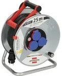 Brennenstuhl 1198350 Kabeltrommel 25m Schwarz Schutzkontakt-Gummi-Stecker