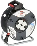 Brennenstuhl 1205066 Kabeltrommel 50 m Schwarz Schutzkontakt-Stecker