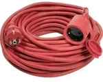 AS Schwabe 60210 Strom Verl&auml;ngerungskabel 16 A Rot 10.00 m H05RR-F 3G 1,5 mm2