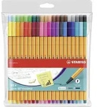 STABILO Fineliner - point 88 - 40er Pack - 40 Farben