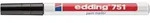 Edding 751 4-751-9-001 Lackmarker Schwarz 1 mm, 2 mm