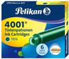 Pelikan Tinte 4001 Dunkelgrün TP/6