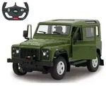 Jamara Land Rover Defender 1:14 gr&uuml;n T&uuml;r manuell 40MHz