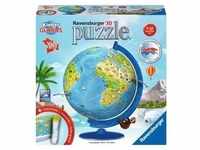 Ravensburger 3D Puzzle 11160 - Puzzle-Ball Kinderglobus in deutscher Sprache - 180